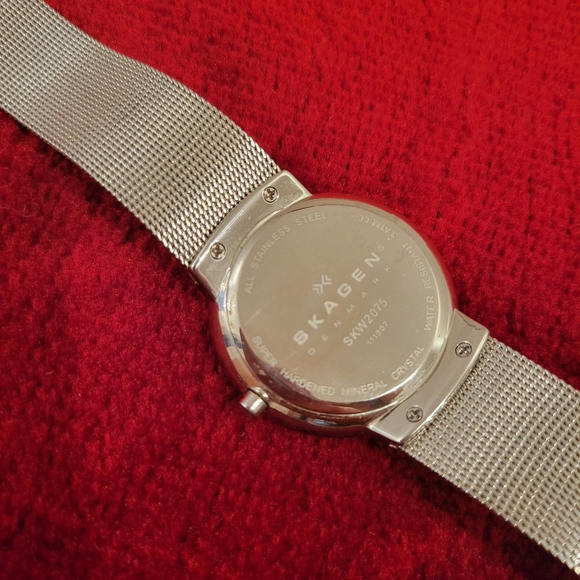 Skagen women's watch Nicoline white and silver-SKW2075 - Picture 5 of 6